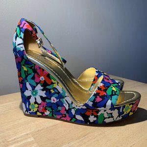 Kate Spade Dabney Margarita Floral Print Platform Sandal